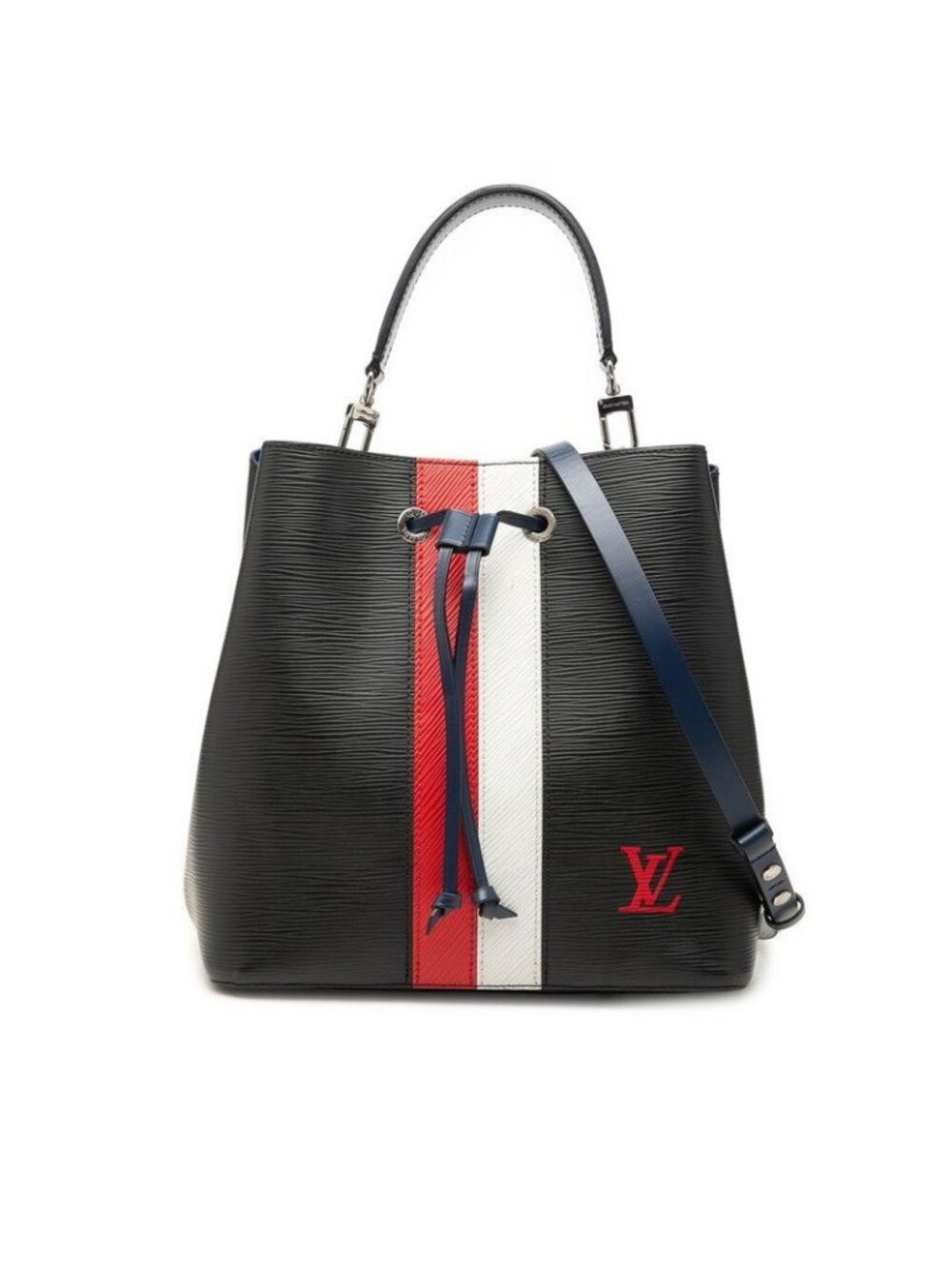 Louis Vuitton Epi Neo Noe 2-Way Shoulder Bag Noir Black Multicolor Leather